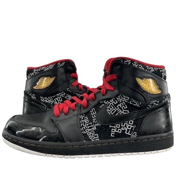 Nike Air Jordan 1 High Retro HOF Hall Of Fame 371498-012 Mens Size 13 Rare - Picture 1 of 7